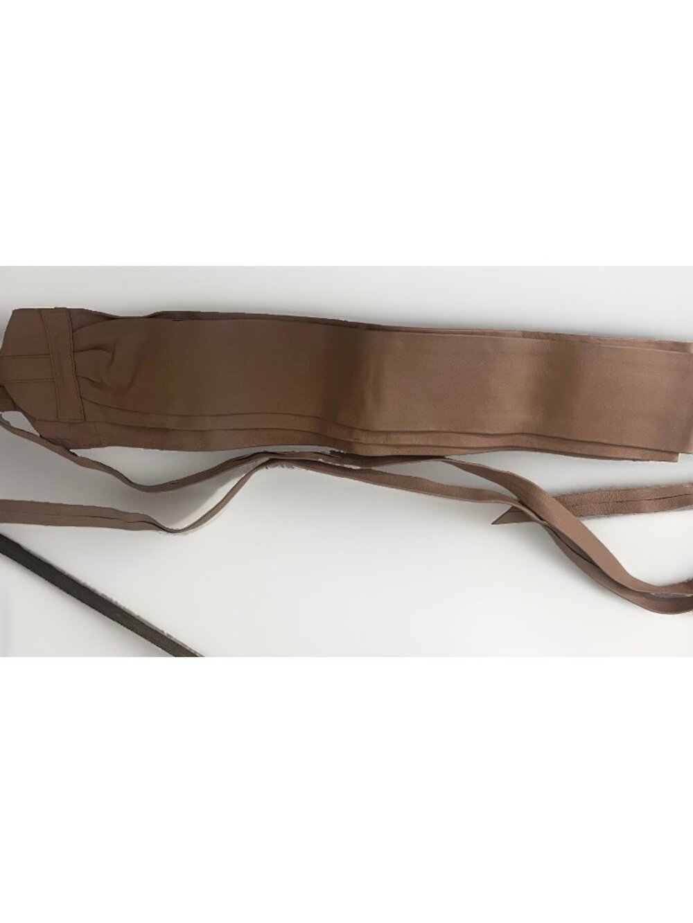 G.I.L.I. OBI Wrap Belt Pink, Reversible, Genuine Leather, Size XL